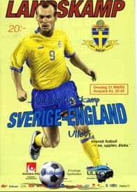 Sweden v England